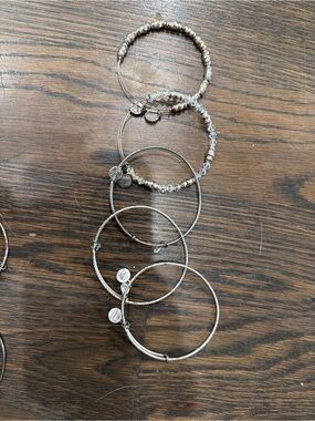 Alex and Ani | Jewelry | Alex And Ani Womens Silver Tone Best Friends Coffee  Cup Charm Bangle Bracelet | Poshmark